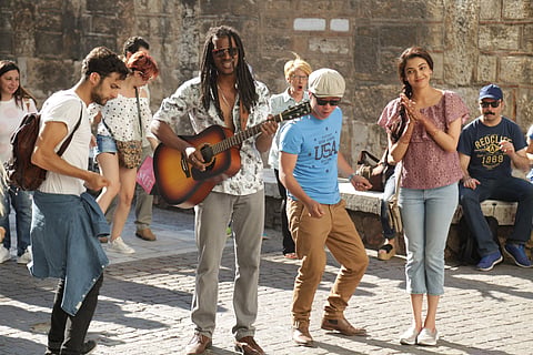 Kajal Agarwal in 'Paris Paris'.