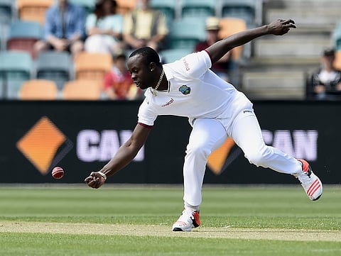 West Indies Fast Bowler Kemar Roach (File Photo | AP)