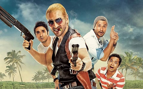 Saif Ali Khan played the role of Boris, a Russian mobster-turned-zombie hunter in the film.