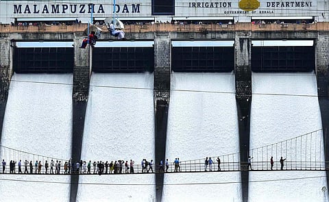 Malampuzha dam.(Photo| EPS)