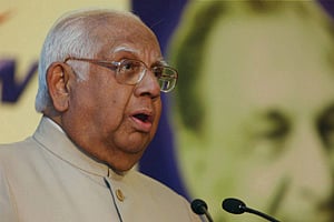 Former Speaker Somnath Chatterjee (PTI file photo)
