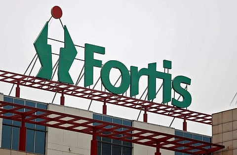 A Fortis hospital building in Gurgaon. (File photo | Reuters)