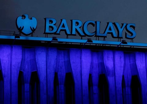The logo of Barclays is seen on the top of one of its branch in Madrid, Spain, March 22, 2016. (File Photo | Reuters)