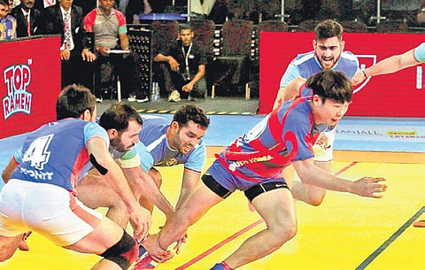 India’s 39-match streak in Asiad was broken on Monday.