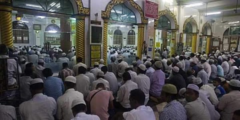 Muslims gathered at a Mosque for prayer. (File | AP)