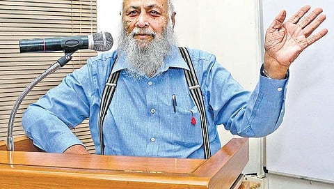 Photo: Nakshatra Krishnamoorthy, Hemachandra Rao has been chronicling history of bridges for five years