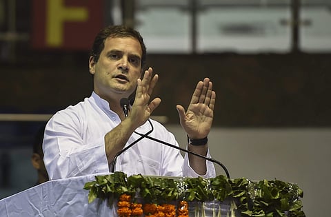 Congress President Rahul Gandhi  (File | PTI)