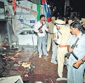 File picture of Gokul Chat blast