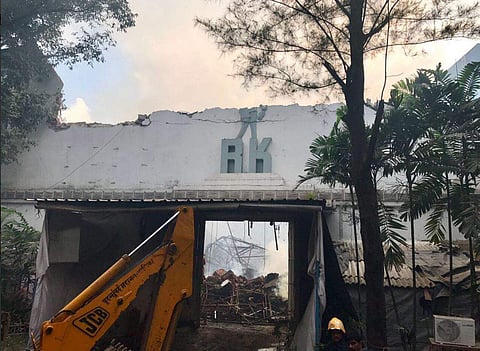 On September 16 last year, a major fire broke out on the sets of dance reality show 'Super Dancer' at the studio in which its ground floor was gutted. (Photo|Twitter)