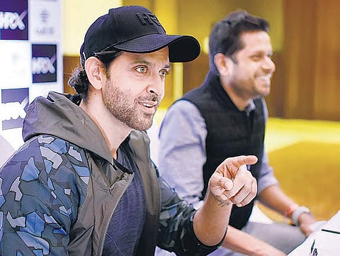 Hrithik Roshan launches fitness and wellness brand, Cult Fit in Hyderabad