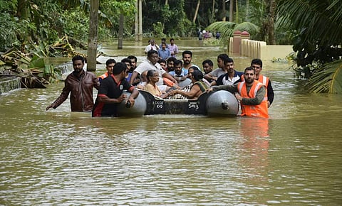 File Image of Kerala floods. (Photo | EPS)