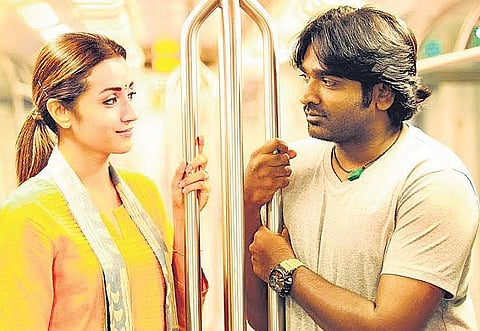 Trisha and Vijay Sethupathi in 96