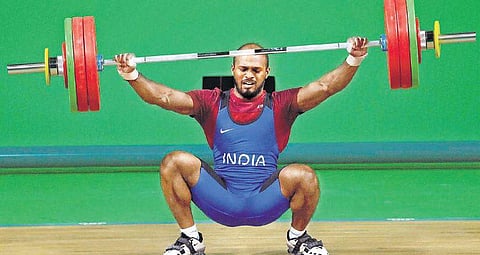 The real test for Sathish, CWG gold winner, comes in a few days when he marches out in the Asian Games. 
