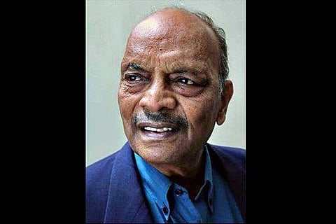 Kannada film producer, distributor and exhibitor M Bhakthavatsala. (Photo | Twitter)