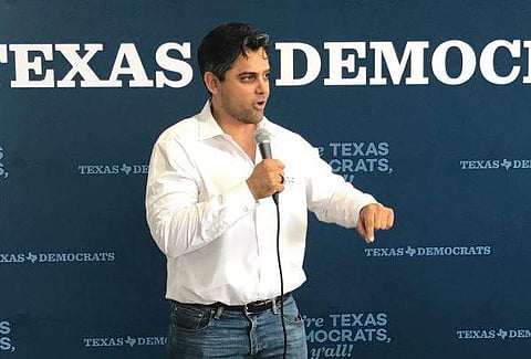 Sri Preston Kulkarni last December decided to quit his dream job at the US State Department to run for Congress. (Twitter screengrab)