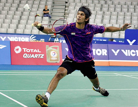 Indian shuttler Ajay Jayaram (Photo | File/PTI)