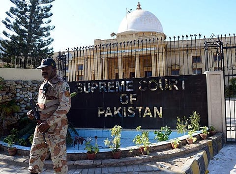 Pakistan Supreme Court building. (File Photo| AFP)