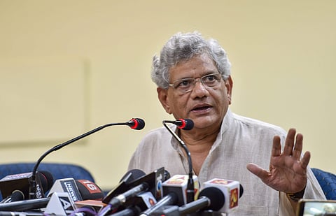 CPI M General Secretary Sitaram Yechury. (Photo | PTI)