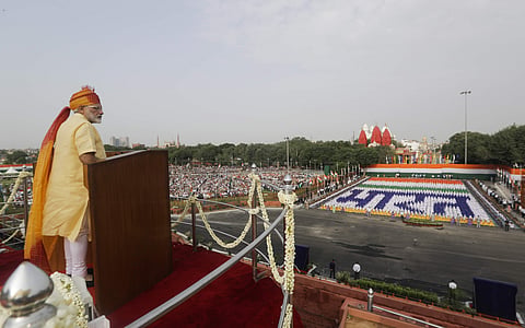 Prime Minister Narendra Modi had announced benefits for about 32 crore Jan Dhan account holders in his Independence Day address. (Photo | File/AP)