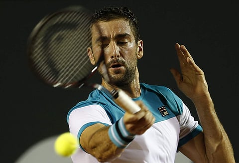 Croatia's Marin Cilic (File Photo | AP)