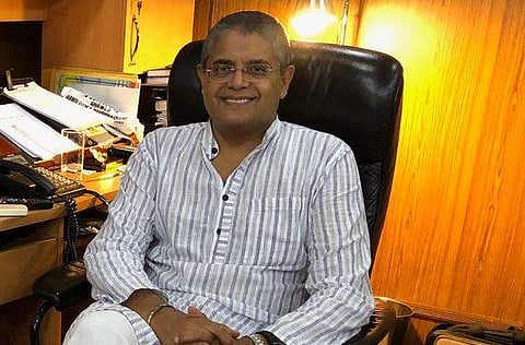 Former Kendrapara MP Baijayant Jay Panda (Photo | Twitter | Baijayant Jay Panda)