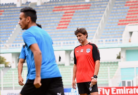 Bengaluru FC coach Carles Cuadrat (Photo | Twitter/Carles Cuadrat)