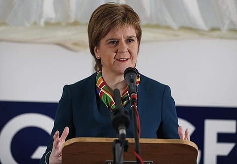 Scotland's nationalist leader Nicola Sturgeon (File | AP)