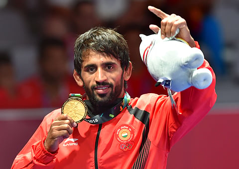 Indian wrestler Bajrang Punia ( Photo | File/PTI)