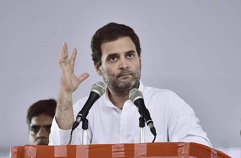 Congress President Rahul Gandhi (Photo| EPS/Vinay Madapu)