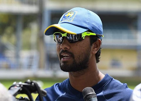 Sri Lankan cricketer Dinesh Chandimal (File | AFP)