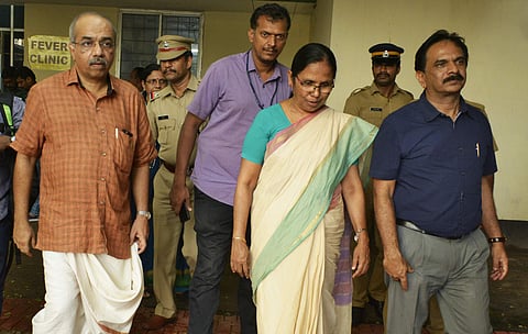 Health Minister K K Shailaja  (File | EPS)