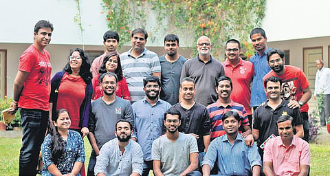 Members of The Indian Stammering Association during a previous workshop