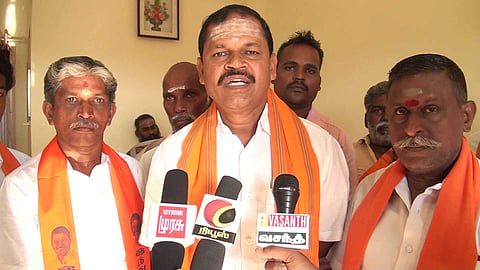 Hindu Makkal Katchi State president Arjun Sampath (Photo | File/EPS)
