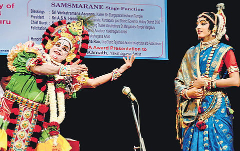 While the makeup and the act is the same, the language is all that makes this Yakshagana unique I Rajesh Shetty Ballalbagh