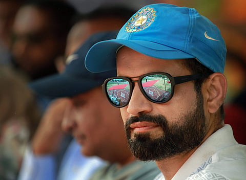 Cricketer Irfan Pathan during trials for  U-23 Ranji teams, at GGM Science Ground in Jammu. ( File Photo | PTI)