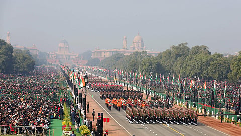 Representative image of the Republic Day parade in New Delhi.  