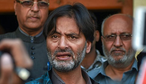 JKLF Chairman Mohammad Yasin Malik (File Photo| PTI)