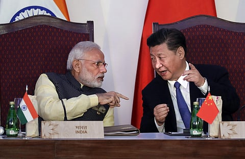 PM Narendra Modi and Chinese President Xi Jinping. (Photo | AP)