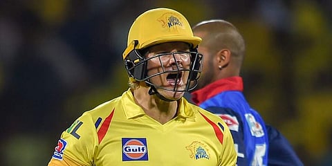 Chennai Super Kings star Shane Watson (Photo | PTI)