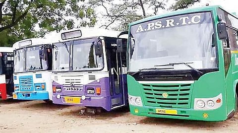 APSRTC buses (File Photo |EPS)