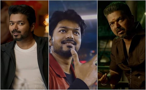 Actor Vijay in 'Bigil'. (Screengrabs)