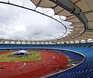 Jawaharlal Nehru Stadium. (Photo | AP)