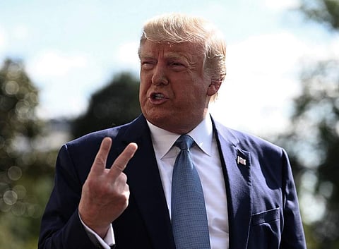 US President Donald Trump. (Photo| AFP)