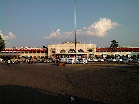 Tiruchy railway station   (Photo|Balajijagadesh/Wikipedia)