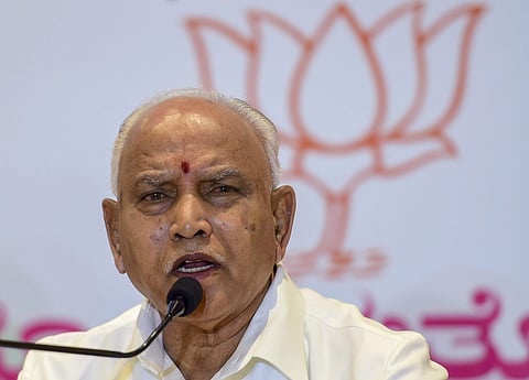 Karnataka CM BS Yediyurappa