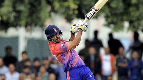 Nepal captain Paras Khadka(Twitter)