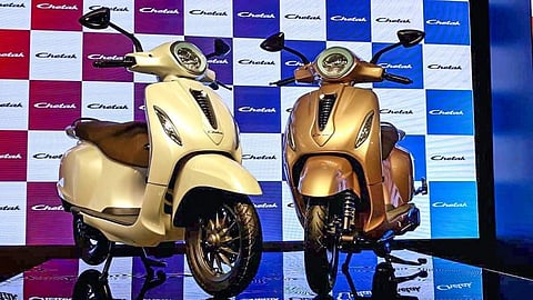 New Bajaj Chetak . 