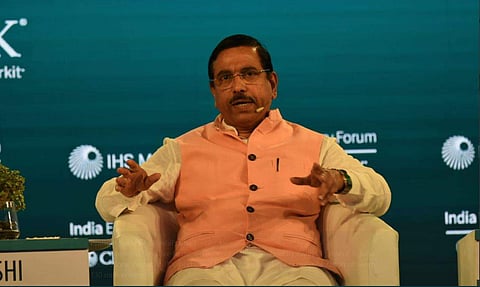 Coal Minister Prahlad Joshi (Photo | Twitter)