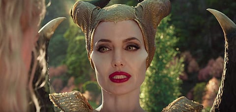 Angelina Jolie in Maleficent: Mistress Of Evil. (YouTube grab)