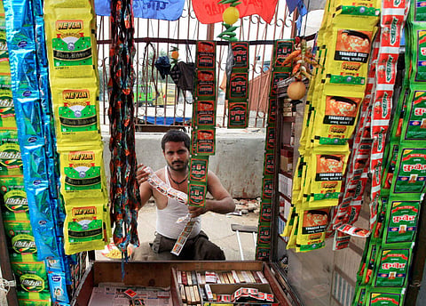 A gutka vendor (Photo | PTI)